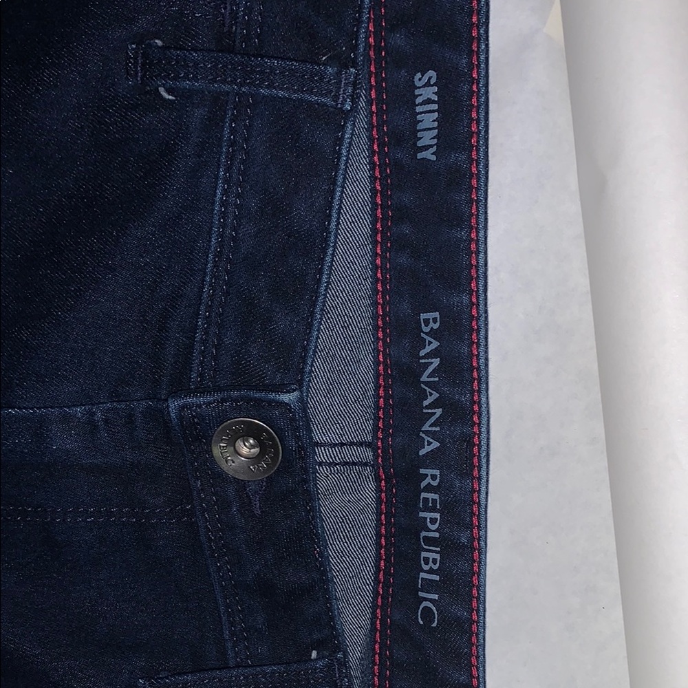 Banana Republic Dark Indigo Skinny Jeans